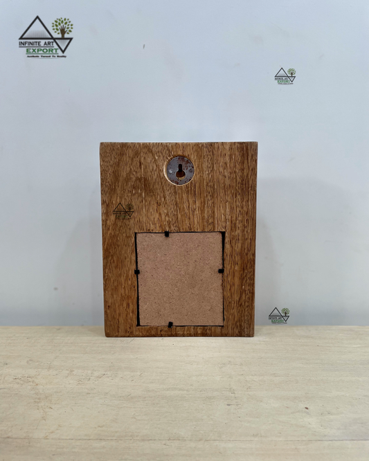 Wooden Temple Mirror Frame (Set of 9)