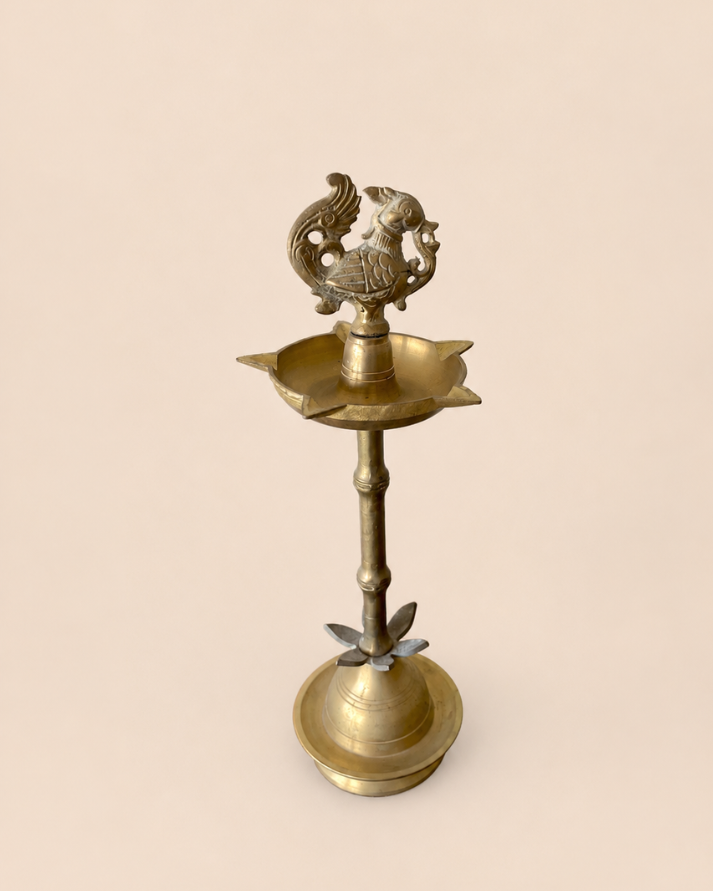 mayura brass diya