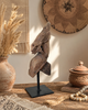 Heritage Horse Head Sculpture on Iron Stand