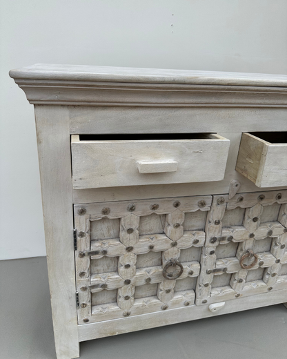 Artisan Wooden Console Cabinet