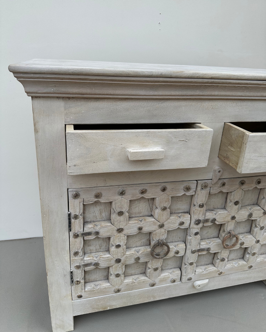 Artisan Wooden Console Cabinet