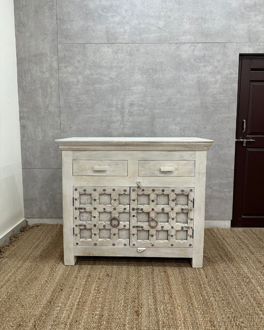 Artisan Wooden Console Cabinet