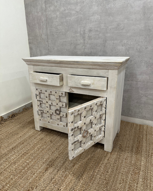 Artisan Wooden Console Cabinet