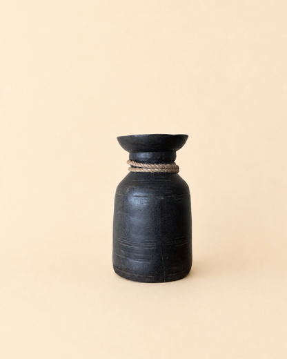 Heritage Charcoal Wooden Pot