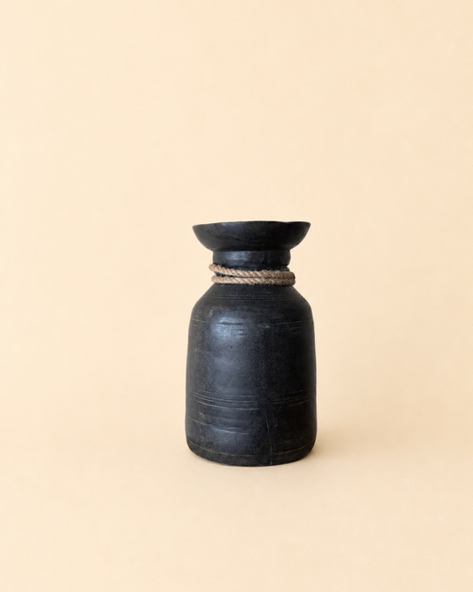 Heritage Charcoal Wooden Pot