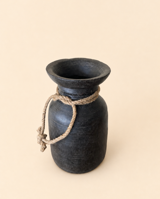 Heritage Charcoal Wooden Pot