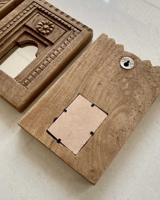 Vintage Temple Mirror Frame (Set of 3)