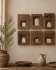 Handcrafted Temple Mirror (Set of 6)