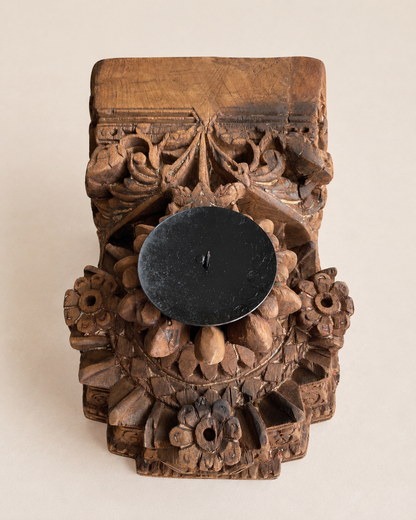 Antique Temple Architectural Candle Holder