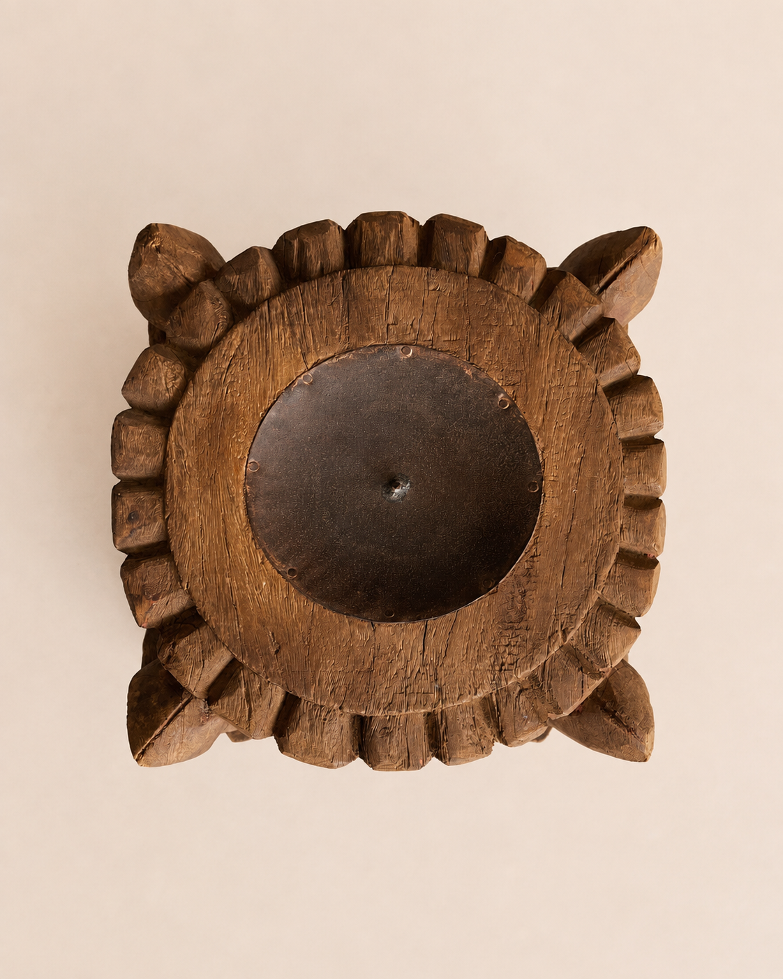 authentic gujarat pillar base candle holder