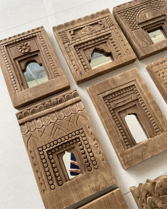 Arch Temple Mirror Frames (Set of 9)