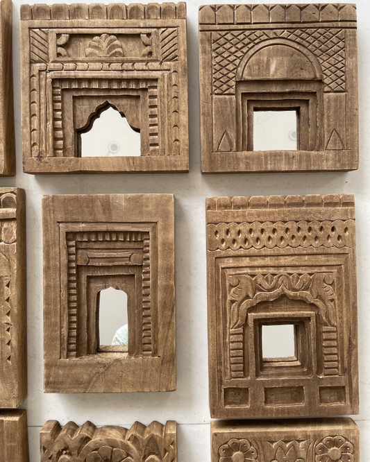 Arch Temple Mirror Frames (Set of 9)