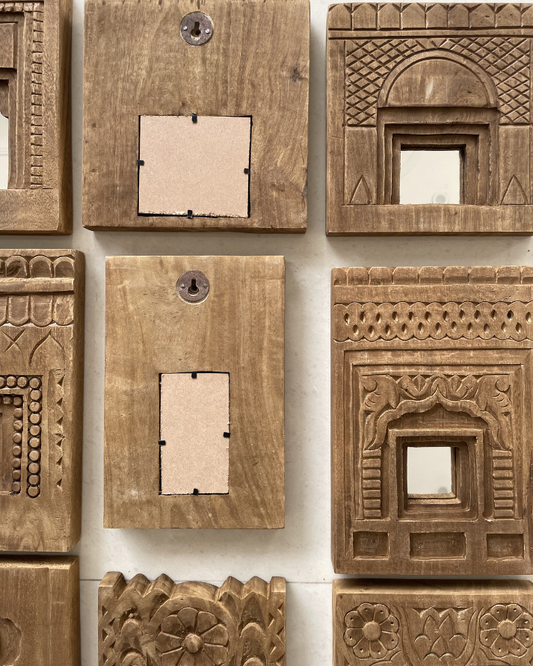Arch Temple Mirror Frames (Set of 9)