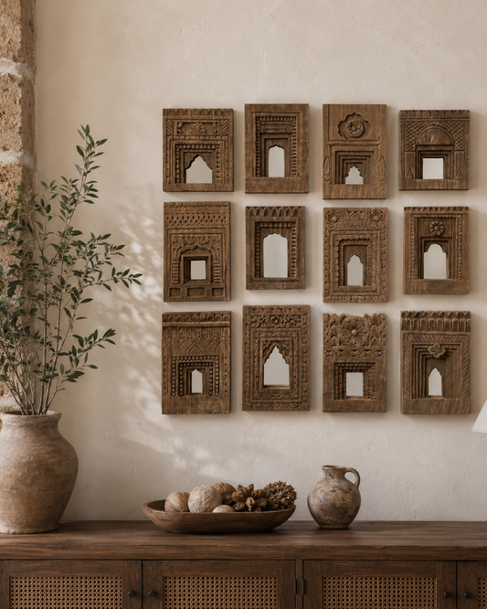 Arch Temple Mirror Frames (Set of 12)