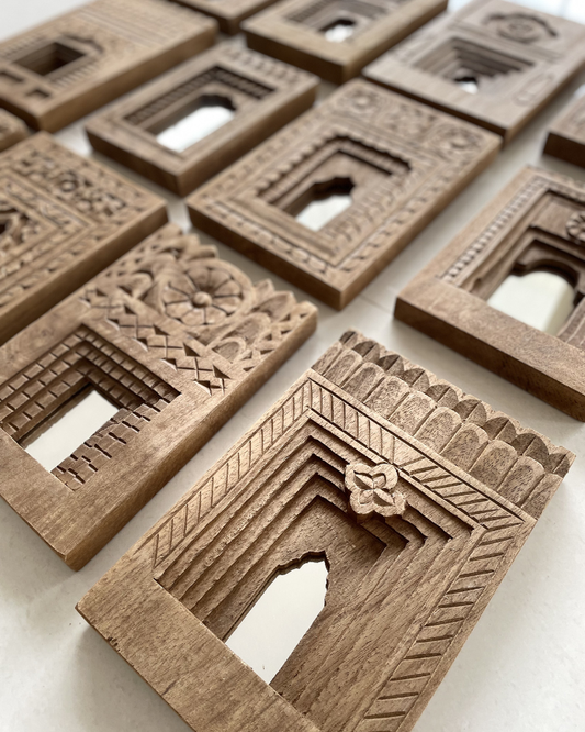 Arch Temple Mirror Frames (Set of 12)