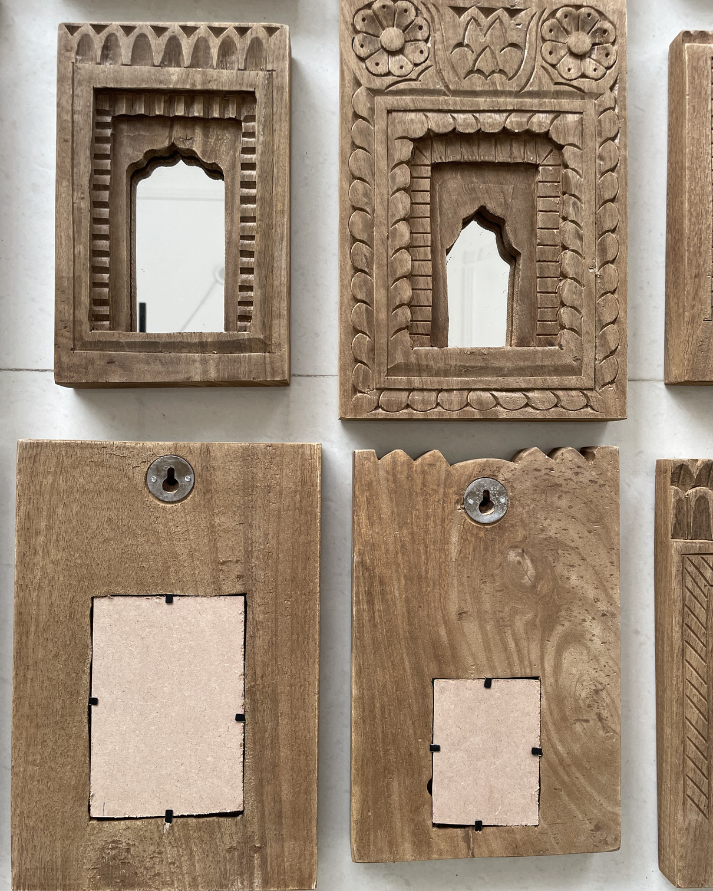 arch temple mirror frames (set of 12)