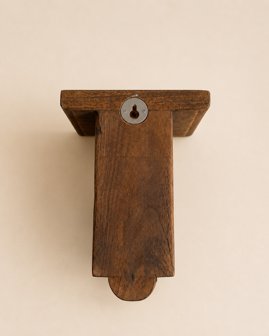 Heritage Hand-Carved Display Shelf