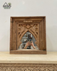 Antique Wooden Arch Mirror Frame