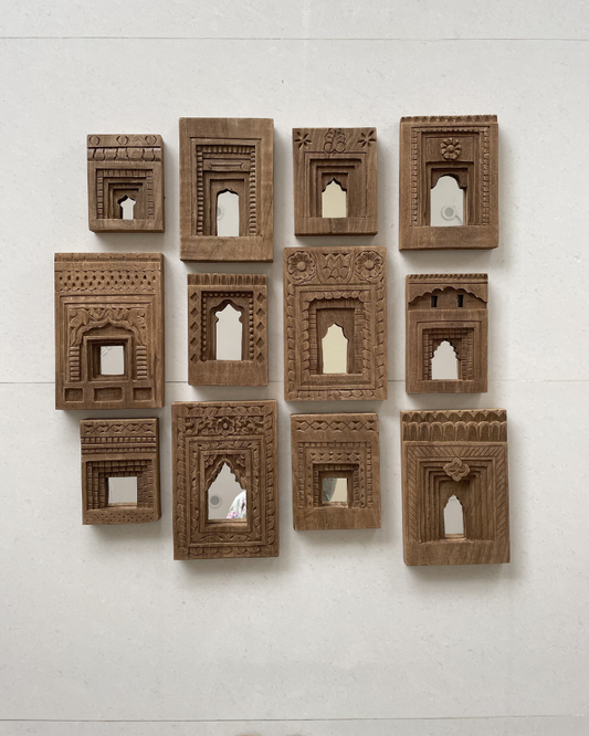 Vintage Temple Mirror (Set of 12)