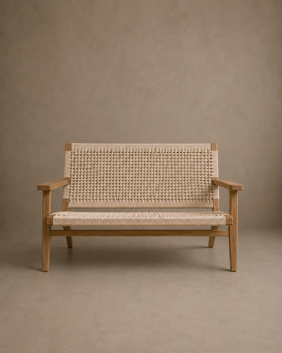 cane sofa and coffee table set