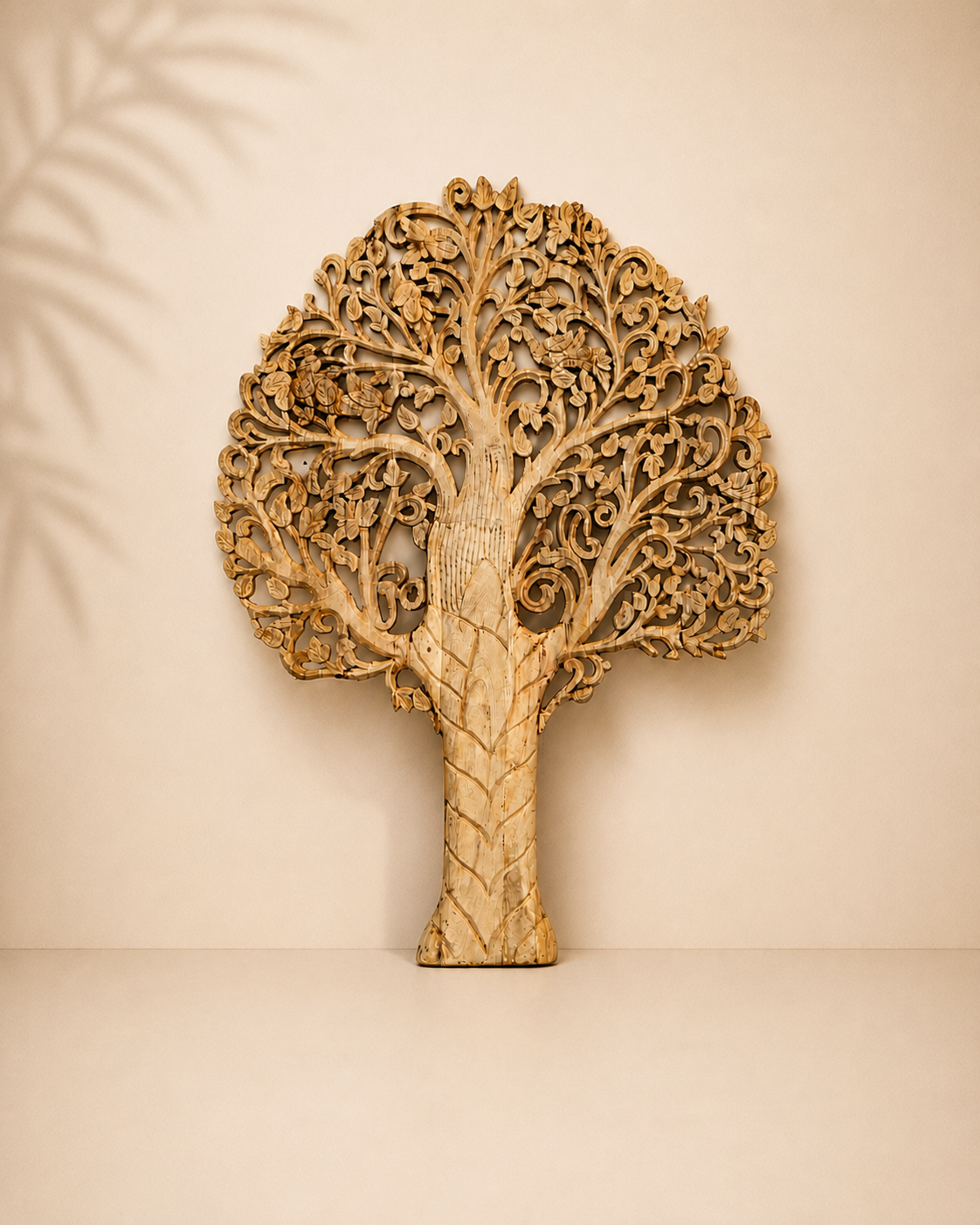 heritage tree of life wall art – solid mango wood