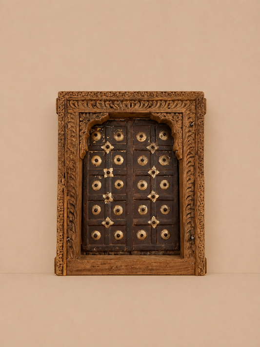 Handcrafted Shekhawati Opening Window Jharokha