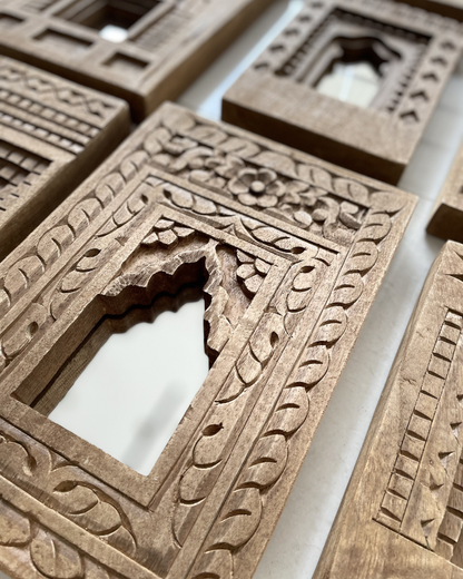 Vintage Temple Mirror (Set of 12)