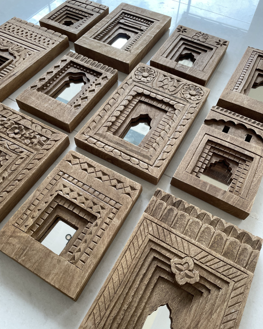 Vintage Temple Mirror (Set of 12)