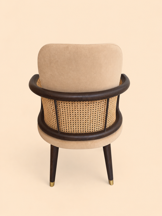 Cane Accent Chair