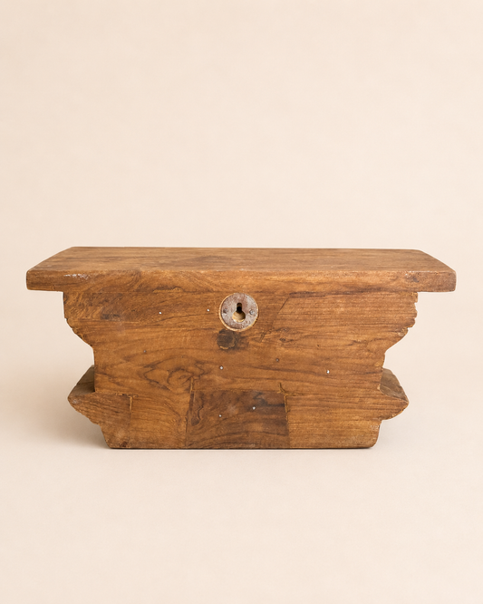 Carved Wooden Shelf