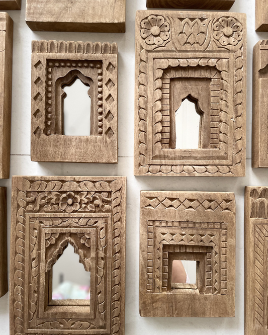 Vintage Temple Mirror (Set of 12)