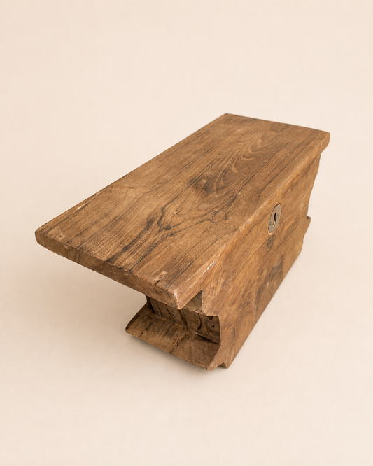 Carved Wooden Shelf