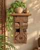 Floral & Scrollwork Wooden Corbel Bracket / Shelf