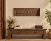 Antique Hand-Carved Floral & Architectural Wooden Wall Panel