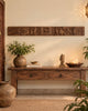 Vintage Hand-Carved Floral & Ornamental Wooden Architectural Wall Panel