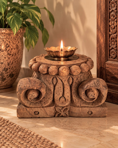 Rustic Old Wooden Stand