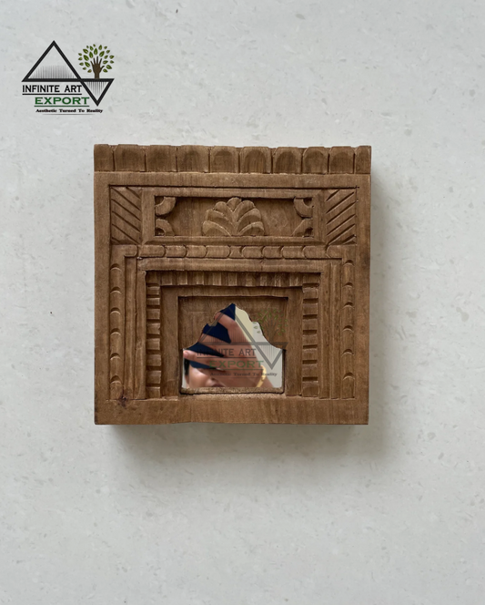 Heritage Wooden Arch Mirror Frame ( Set of 3)