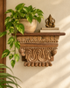 Vintage Carved Wall Shelf