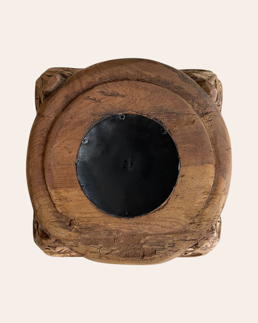 Heritage Wooden Decor Stand - Pillar Base
