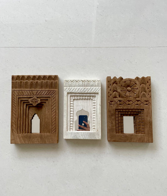Arch Temple Mirror Frames (Set of 3)