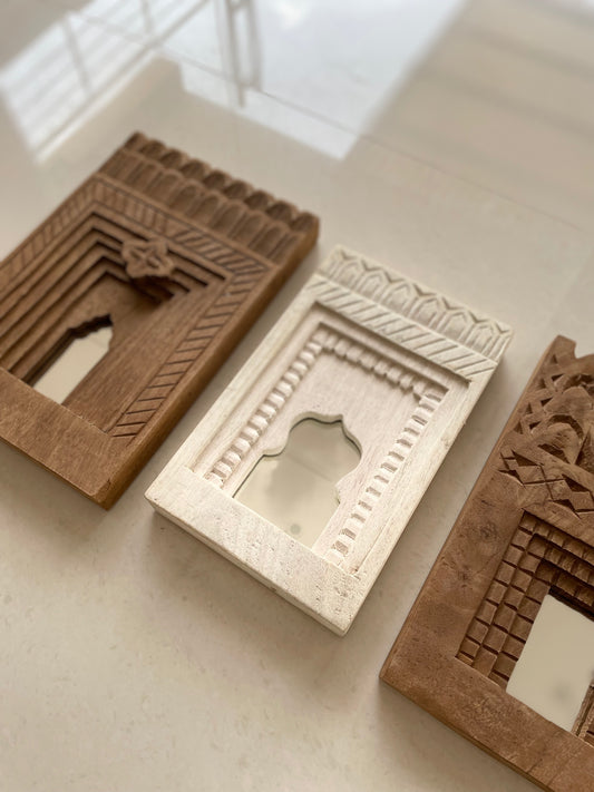 Arch Temple Mirror Frames (Set of 3)