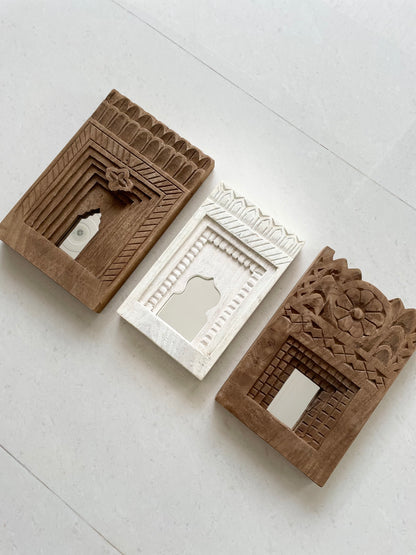Arch Temple Mirror Frames (Set of 3)
