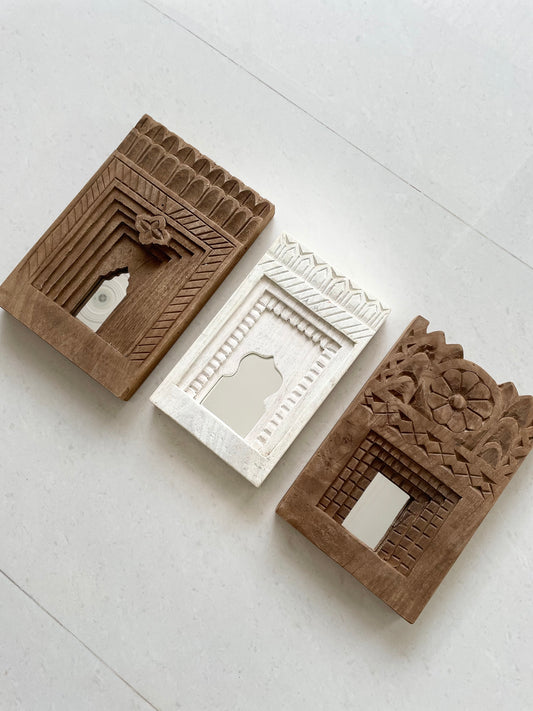 Arch Temple Mirror Frames (Set of 3)