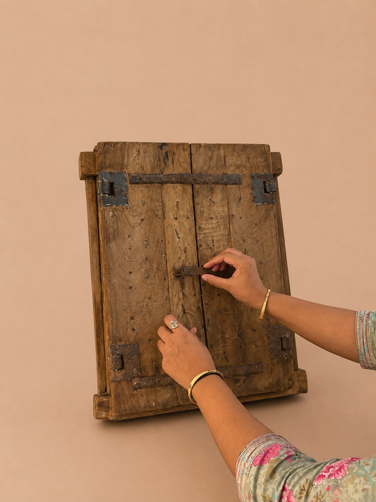 Handcrafted Shekhawati Opening Window Jharokha