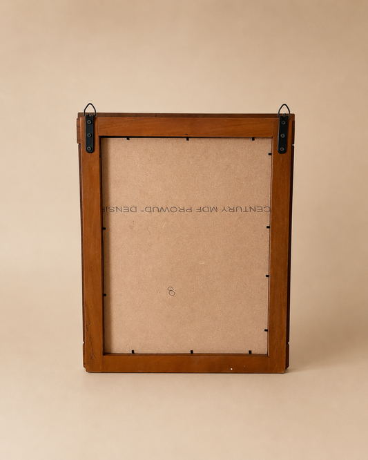 Handcrafted Carved Wooden Wall Mirror Frame