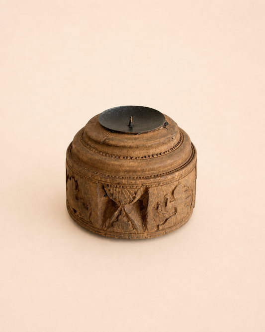 Vintage Seeder Candle Holder