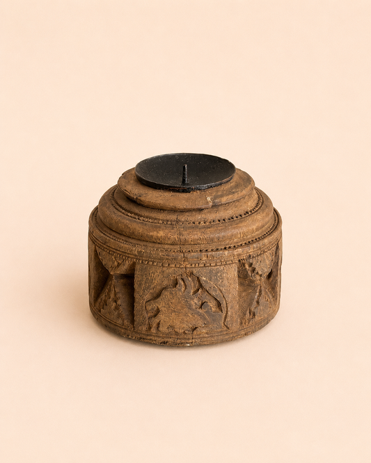 Vintage Seeder Candle Holder