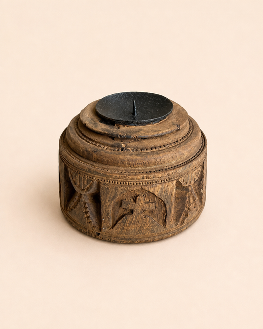 Vintage Seeder Candle Holder