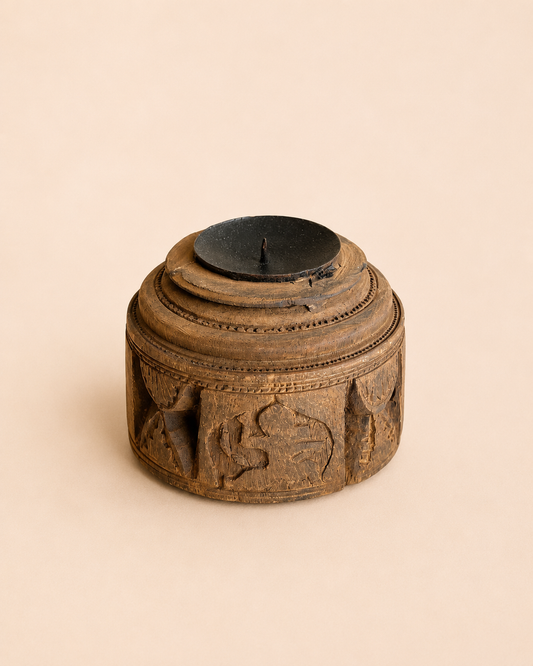 Vintage Seeder Candle Holder