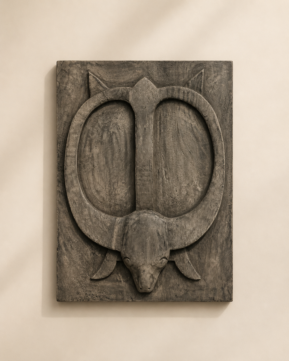naga inspired carved wood wall panel - set of 6 / naga door panels